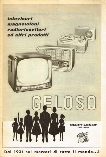 Geloso televisori magnetofoni - geloso.,