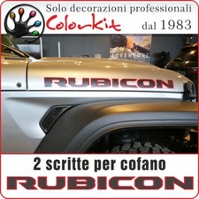 Scritte adesive rubicon - Jeep