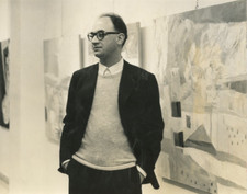 Le peintre Alberto Gianquinto