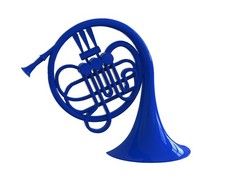 Corno Francese Blu/HIMYM/Prop