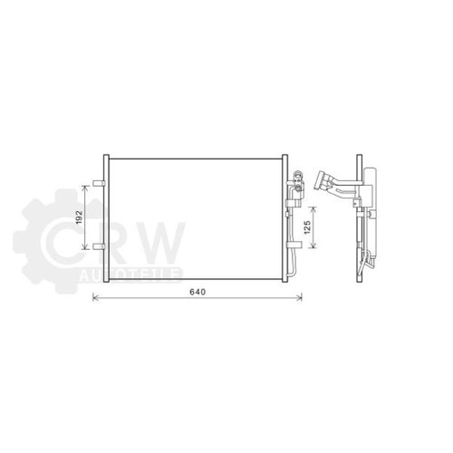 Condensatore climatizzatore - condensatore,