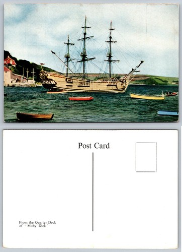 Cartolina epoca moby dick - cartolina,