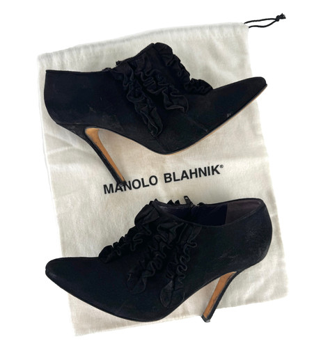 Manolo blahnik auth 37 eu - manolo,