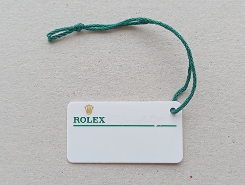 Rolex white hang tag - rolex,