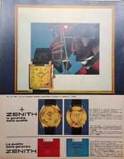 OROLOGIO ZENITH - Rara Pubblicità D'epoca - 1967 