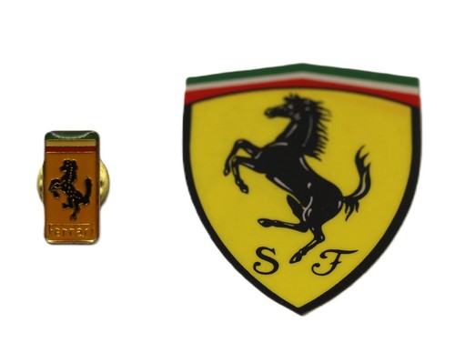 Adesivo distintivo ferrari - distintivo,