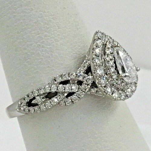 Anello fidanzamento halo - anello,