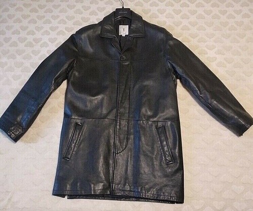 Cappotto uomo pelle - in, nero