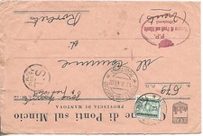 1944 BUSTA DA PONTI DI MINCIO