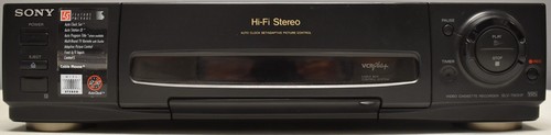 Vintage sony vhs video - vhs,