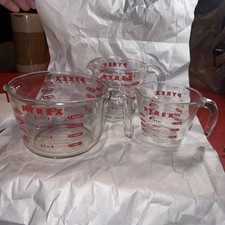 LOTTO 3 misurini PYREX 532 516