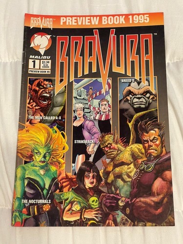 Malibu comics bravura - malibu,