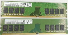 16 GB (2x8 GB) Samsung DDR4