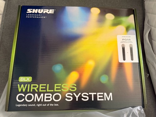 Shure blx wireless combo - blx,