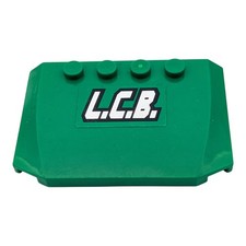 LEGO parabrezza verde