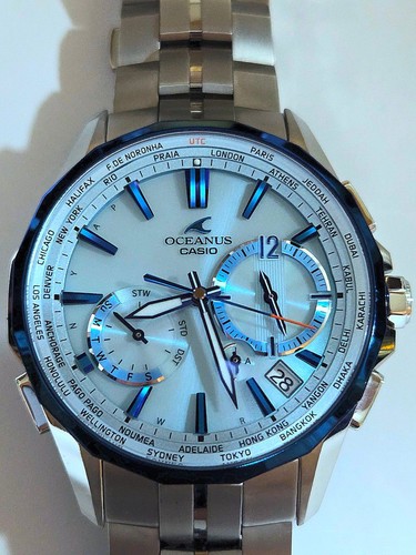 Orologio casio oceanus manta - orologio,