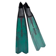Seac Shout Fins for Scuba Diving, Spearfishing and Freediving, Green, 8/8.5