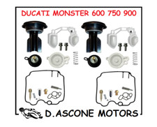 KIT REVISIONE CARBURATORE DUCATI MONSTER 600 750 900 SPILLO MEMBRANA VASCHETTA