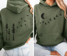 FELPA CON CAPPUCCIO UCCELLINI