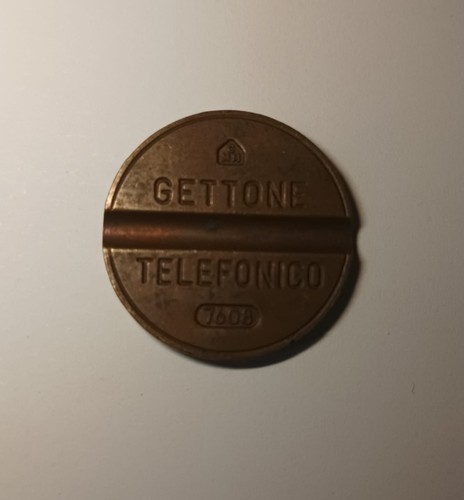 Gettone telefonico 7608 - telefonico,