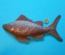 Antico stampo figurato in rame