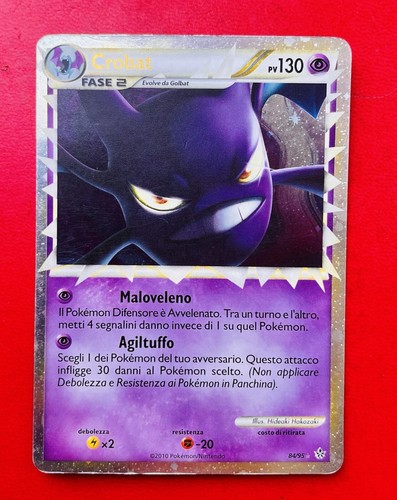 Lotto carte pokemon crobat - lotto,