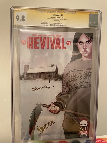 Revival cgc 8 ss 1a - revival, 9.8