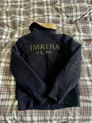 Felpa marca imatra blu con - felpa,