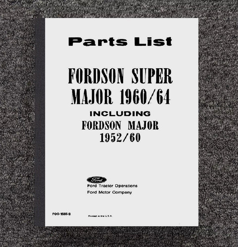 Manuale ricambi trattore