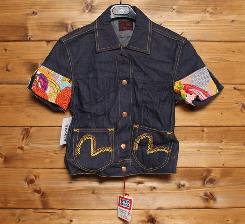 Giacca jeans evisu - giacca, di