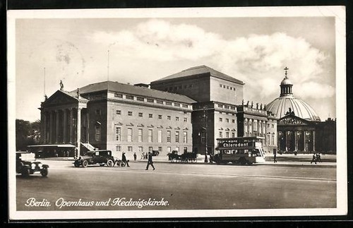 Cartolina berlino teatro - cartolina,