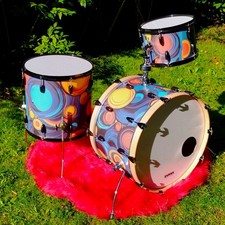 Hoshino Star Drum Vintage Be Bob Set restaurato anni 60 Pre Tama 22" 12" 16"