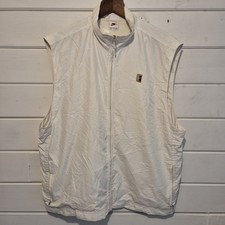Gilet Nike Court bianco boxy