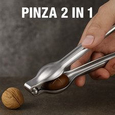 PINZA TAGLIA CASTAGNE E NOCI 2 IN 1 ACCESSORI DA CUCINA IN ACCIAIO INOSSIDABILE