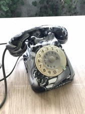 Telefono Vintage A Disco Anni 70/80 Cubicato