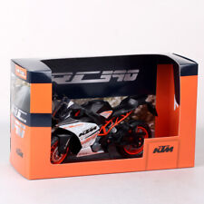 Modellino automaxx scala 1:12 KTM RC 390 2014 modellino pressofuso bici da corsa giocattolo per bambini