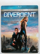Divergent Trilogia Steelbook Special Edition Bluray ITA prima stampa Fuori Catal