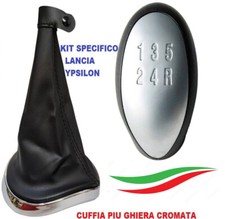 CUFFIA E POMELLO LEVA CAMBIO LANCIA YPSILON Y 843 A 5 MARCE DAL 2003/2011