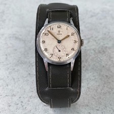 Orologio svizzero vintage Tudor Rolex sub secondi piccolo rosa carica manuale cal.1260