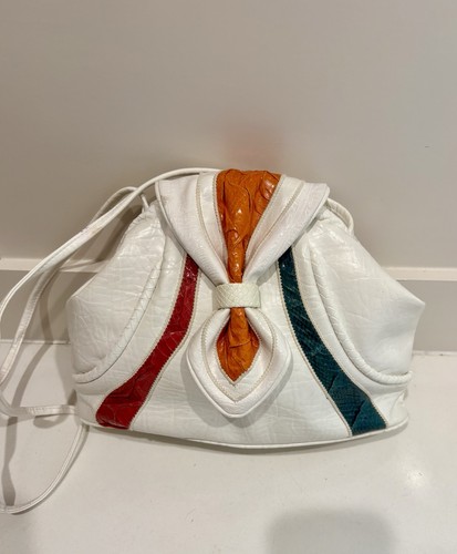 Borsa vintage sylvia bianca - vintage,