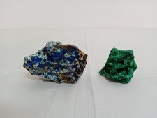 Minerale azzurrite e malachite