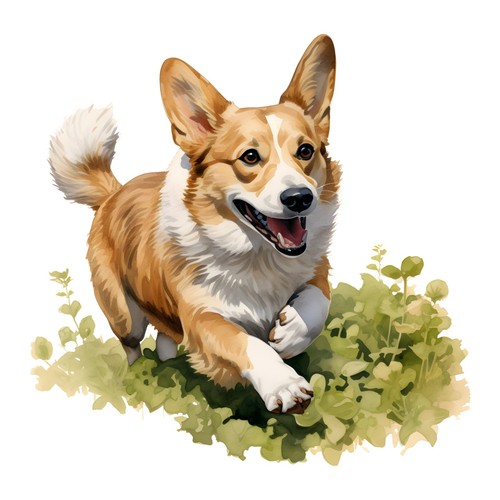 Adesivi corgi - corgi,