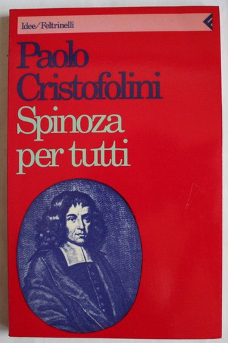 Paolo cristofolini spinoza - cristofolini,