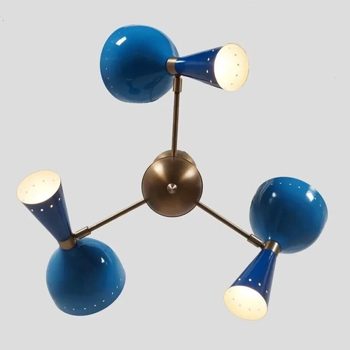 Lampadario sputnik ottone - sputnik, in