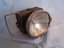 Rara Antica LAMPADA TORCIA Portatile Campeggio Ferrovie PILA Antiquariato epoca