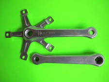 .CORRIVINTAGE GIPIEMME TANDEM GUARNITURA 170MM ITALIA PISTA PISTA ROVESCIATA FILETTATA NOS