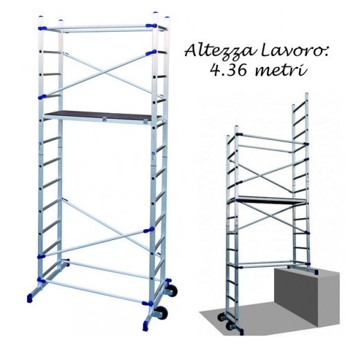 Ponteggio mobile altezza - mobile,