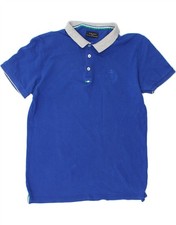 Polo uomo ZARA blu medio DA14