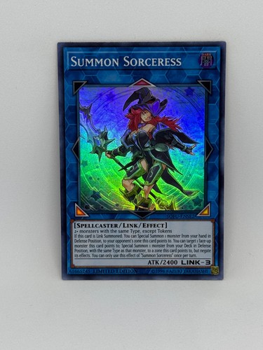 Yugioh card summon sorceress - card,