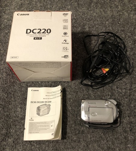 Canon dc220 mini videocamera - canon,